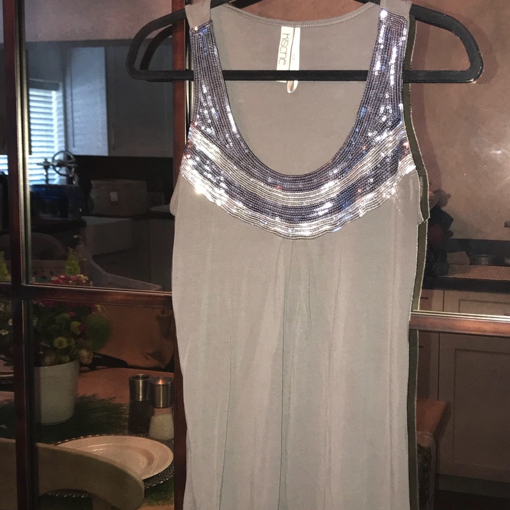 Ladies top with Sparkle L04
